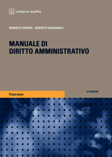 Manuale di diritto amministrativo