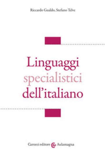 Linguaggi specialistici dell'italiano