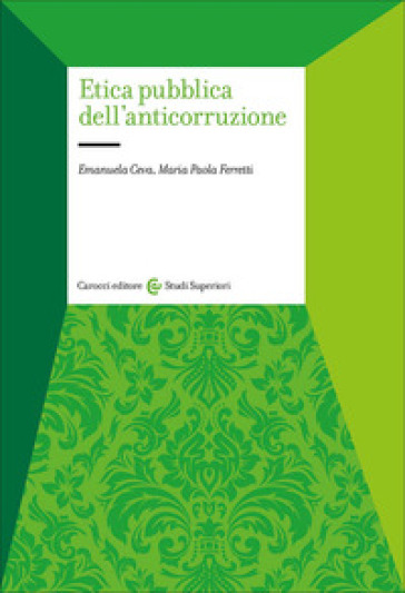 Etica pubblica dell'anticorruzione