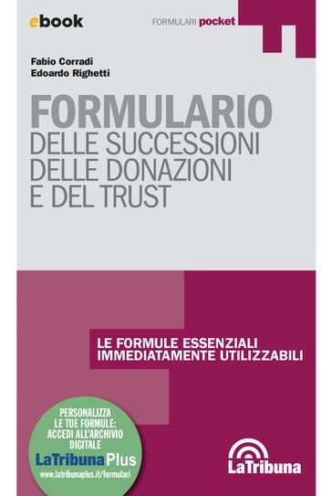 Formulario delle successioni delle donazioni e del trust