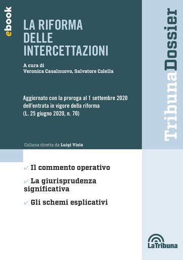 La riforma delle intercettazioni
