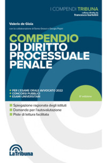 Compendio di diritto processuale penale-0