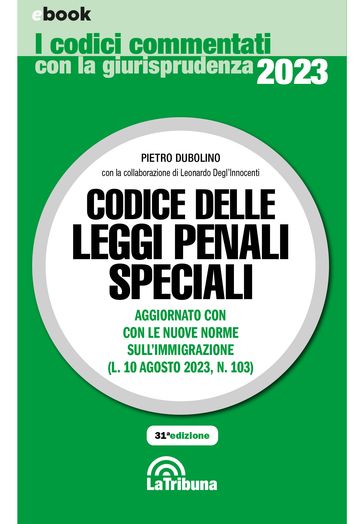 Codice delle leggi penali speciali