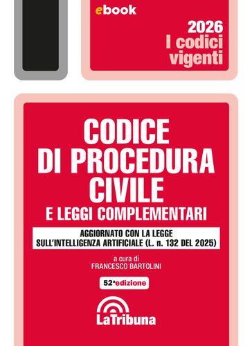 Codice di procedura civile e leggi complementari