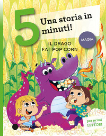Il drago fa i popcorn. Stampatello maiuscolo. Ediz. a colori
