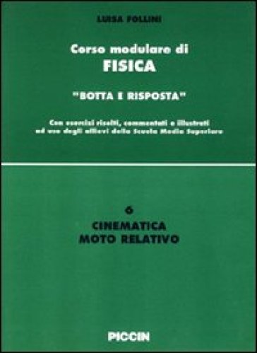 Cinematica. Moto rettilineo