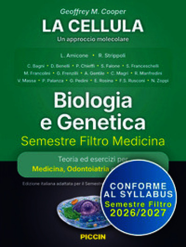 Biologia e genetica. Semestre filtro medicina