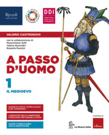 A Passo D'uomo. Con Atlante Storico, Storia Antica Ed Educazione Civica. Per La Scuola Media. Con E-Book. Con Espansione Online (Vol. 1)-image