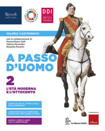 A passo d'uomo. Con Atlante Osservo e imparo. Per la Scuola media. Con e-book. Con espansione online. Vol. 2