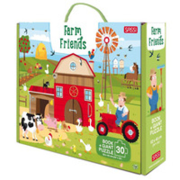 Farm friends. Ediz. a colori. Con puzzle-0