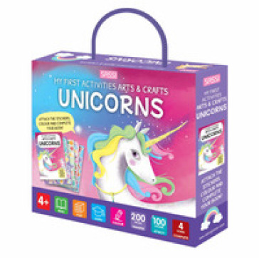 Unicorns. My first activities arts &amp; crafts. Ediz. a colori. Con 200 decals. Con 4 scenes to complete. Con special tracing pen. Con 100 stickers