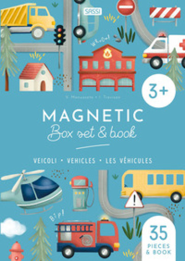 Veicoli - Vehicles - Les vehicules. Magnetic box set. Ediz. a colori