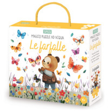 Le farfalle. Magico puzzle ad acqua. Con puzzle