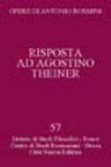 Opere. Vol. 57: Risposta ad Agostino Theiner