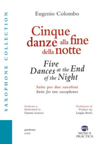 Cinque danze alla fine della notte. Spartito