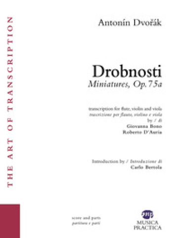 Drobnosti. Miniatures, op.75a. Partitura-0