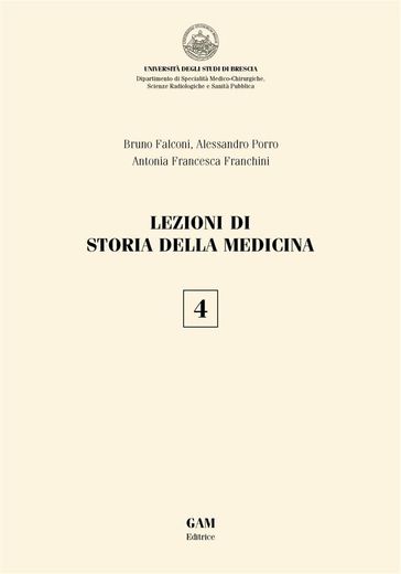 Lezioni di storia della medicina 4