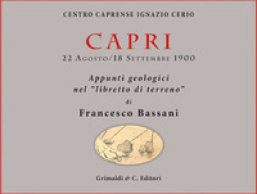 Capri. Appunti geologici nel «libretto di terreno»