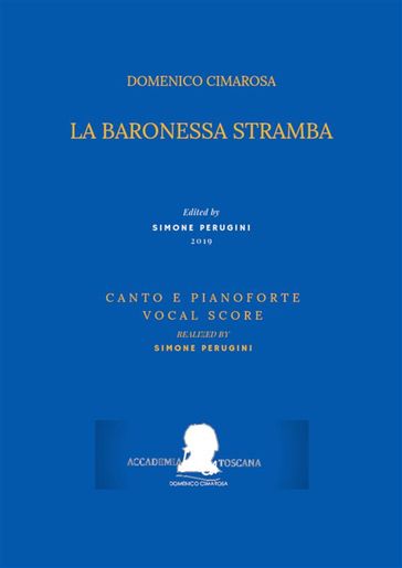 La baronessa stramba (Canto e pianoforte - Vocal Score)