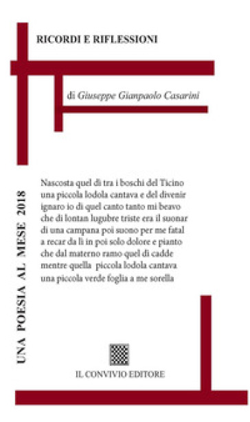 Ricordi e riflessioni
