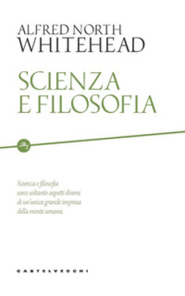 Scienza e filosofia