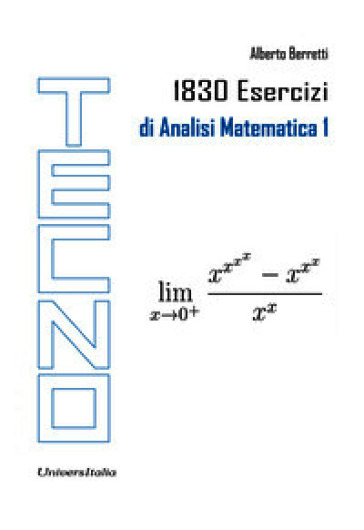 1830 esercizi di analisi matematica 1