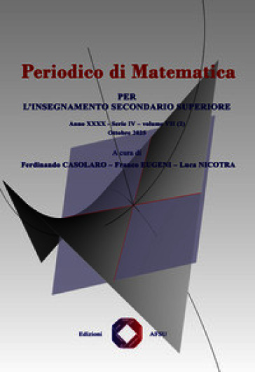 Periodico di matematica. Per l'insegnamento secondario superiore (2025). Vol. 7/2