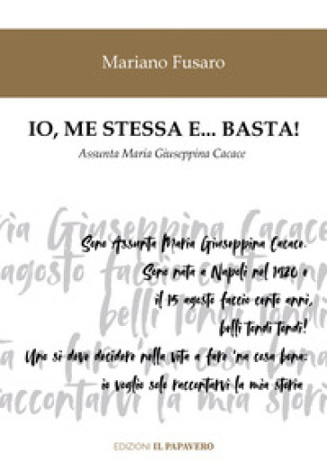 Io, me stessa e basta