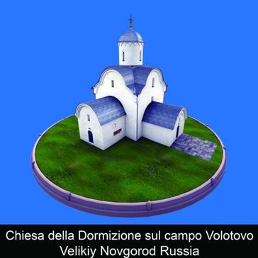 Chiesa della Dormizione sul campo Volotovo Velikiy Novgorod Russia