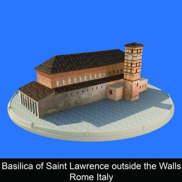 Basilica of Saint Lawrence outside the Walls Rome Italy