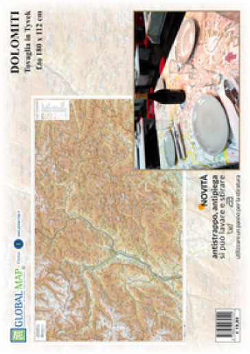 Dolomiti (carta in tyvek cm 180x112)