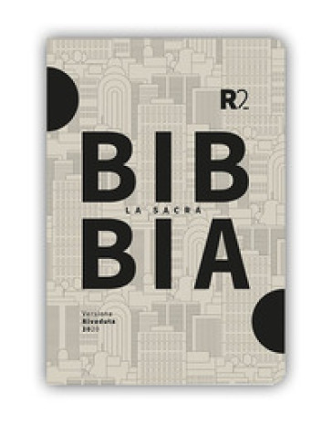 Bibbia R2. Versione Riveduta 2020. Città. Ediz. Tascabile Nera/ Beige