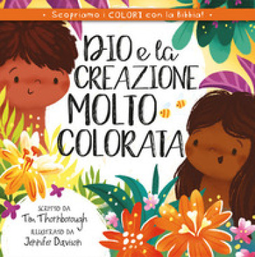 Dio e la creazione molto colorata
