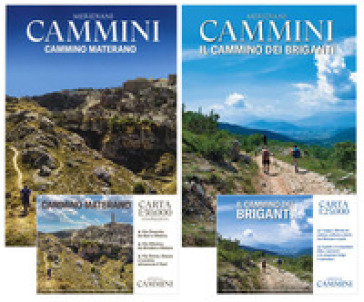 Cammini. Cammino Materano. Cammino Dei Briganti. Con 2 Carta Geografica Ripiegata