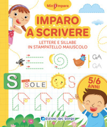 Imparo A Scrivere. Tratti, Segni, Cornicette. Mini Impara. Ediz. A Colori