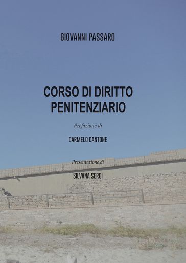 CORSO DI DIRITTO PENITENZIARIO