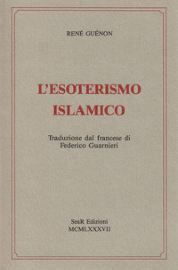 L'esoterismo islamico