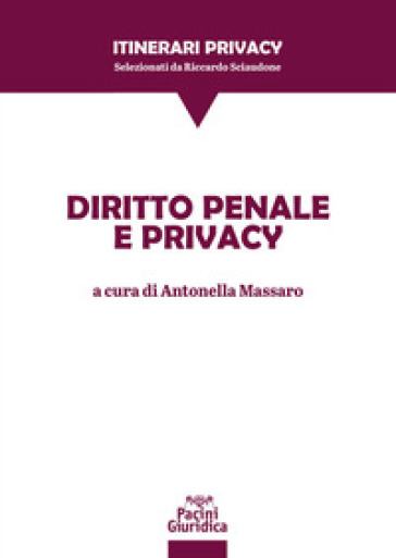 Diritto Penale E Privacy