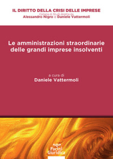 Le Amministrazioni Straordinarie Delle Grandi Imprese Insolventi. Analisi De Iure Condito E Prospettive De Iure Condendo