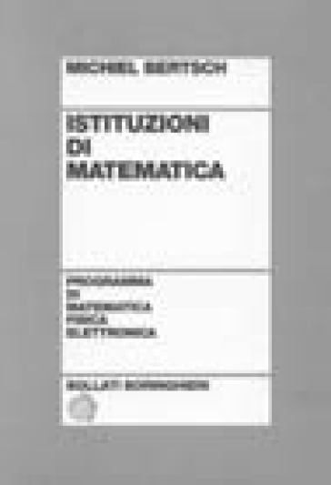 Istituzioni Di Matematica