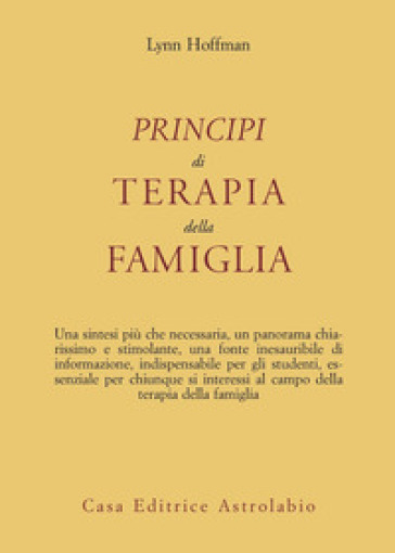 Principi di terapia della famiglia