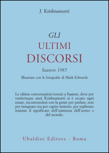 Gli ultimi discorsi: Saanen 1985