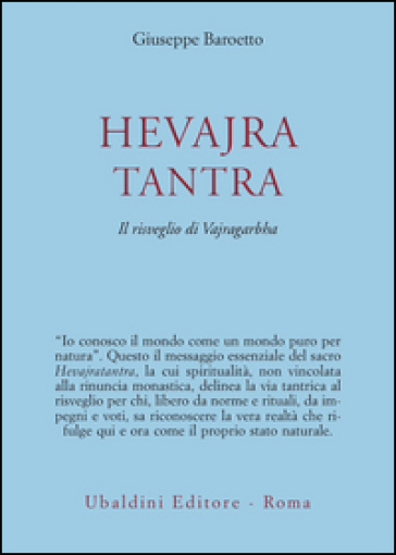 Hevajra Tantra. Il risveglio di Vajragarbha