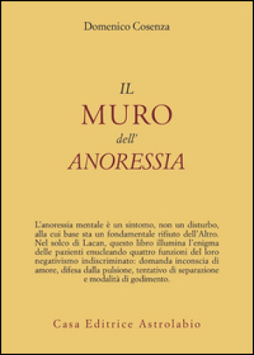 Il muro dell'anoressia mentale