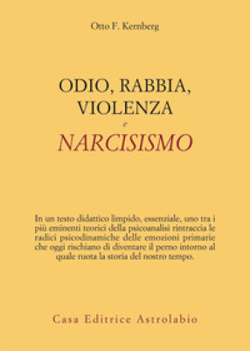 Odio, rabbia, violenza e narcisismo