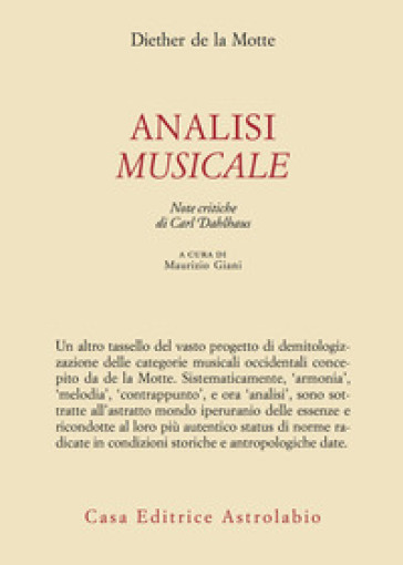 Analisi musicale