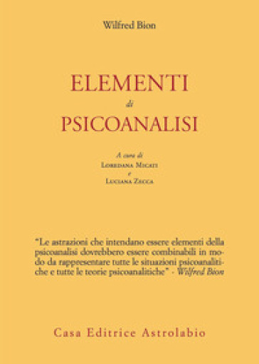 Elementi di psicoanalisi