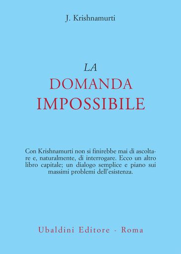 La domanda impossibile