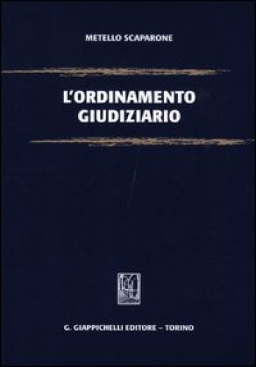 L'ordinamento giudiziario
