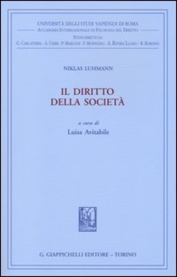 Il diritto della società